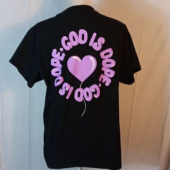 God is Dope Love Alittle More Tee - Picture 3 of 5